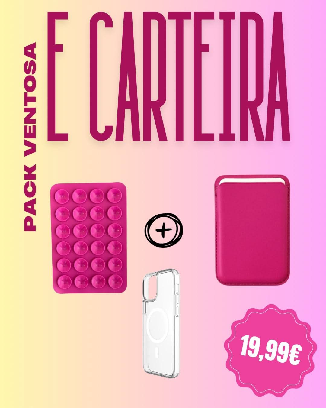 PACK TRIO ROSA - tripat3s