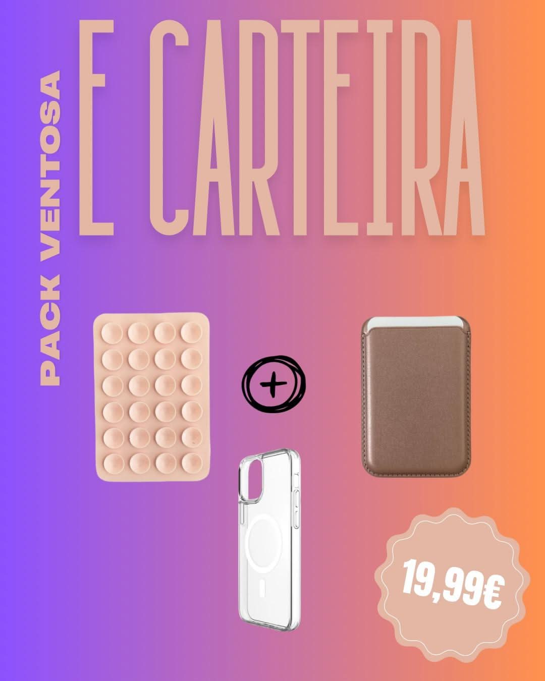 PACK TRIO ROSA LEVE - tripat3s