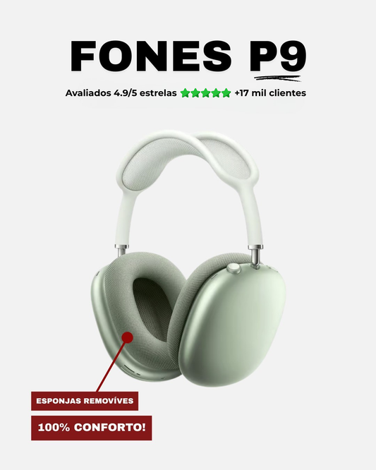 Fone P9 - Verde Claro