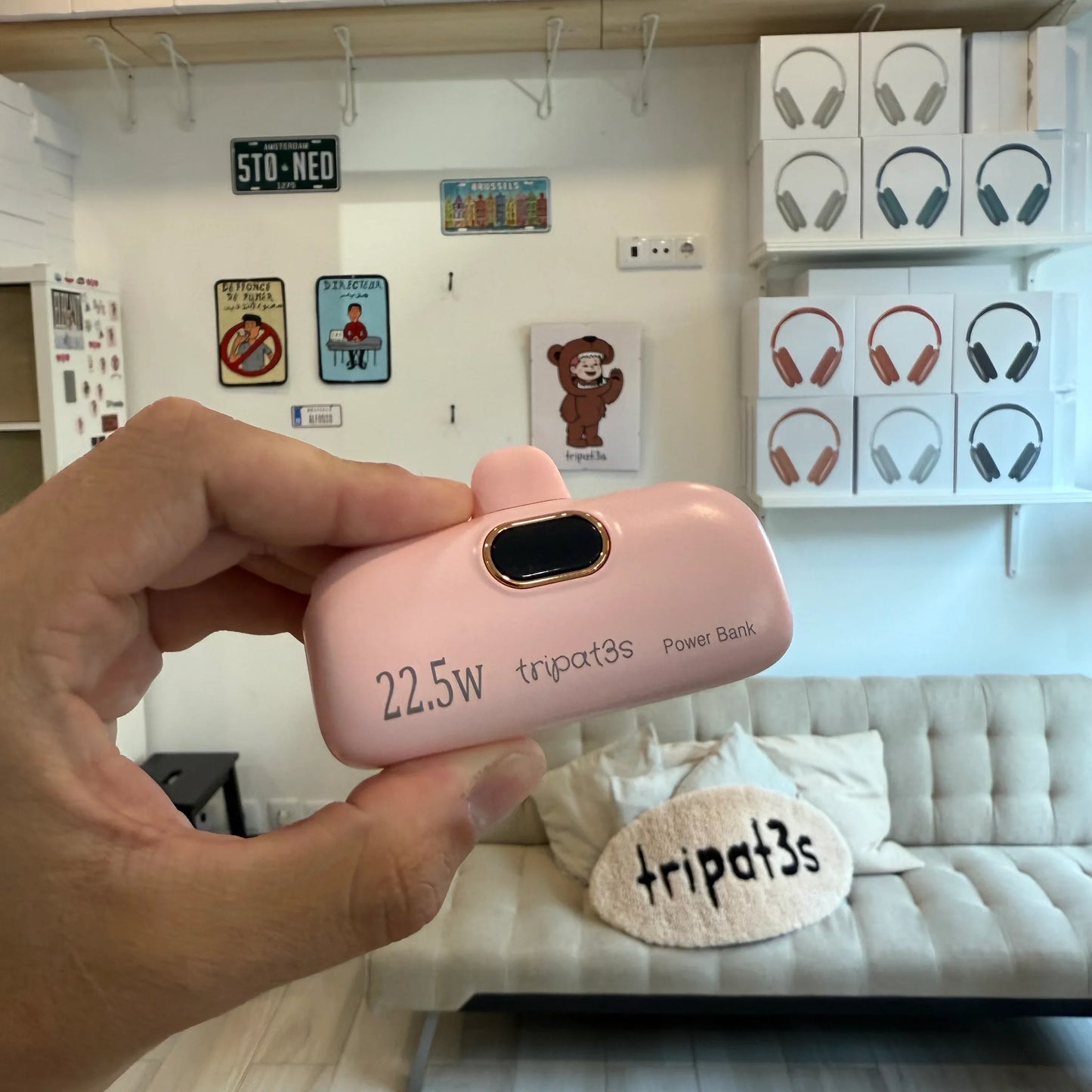 PowerBank 10 000mAh - Rosa