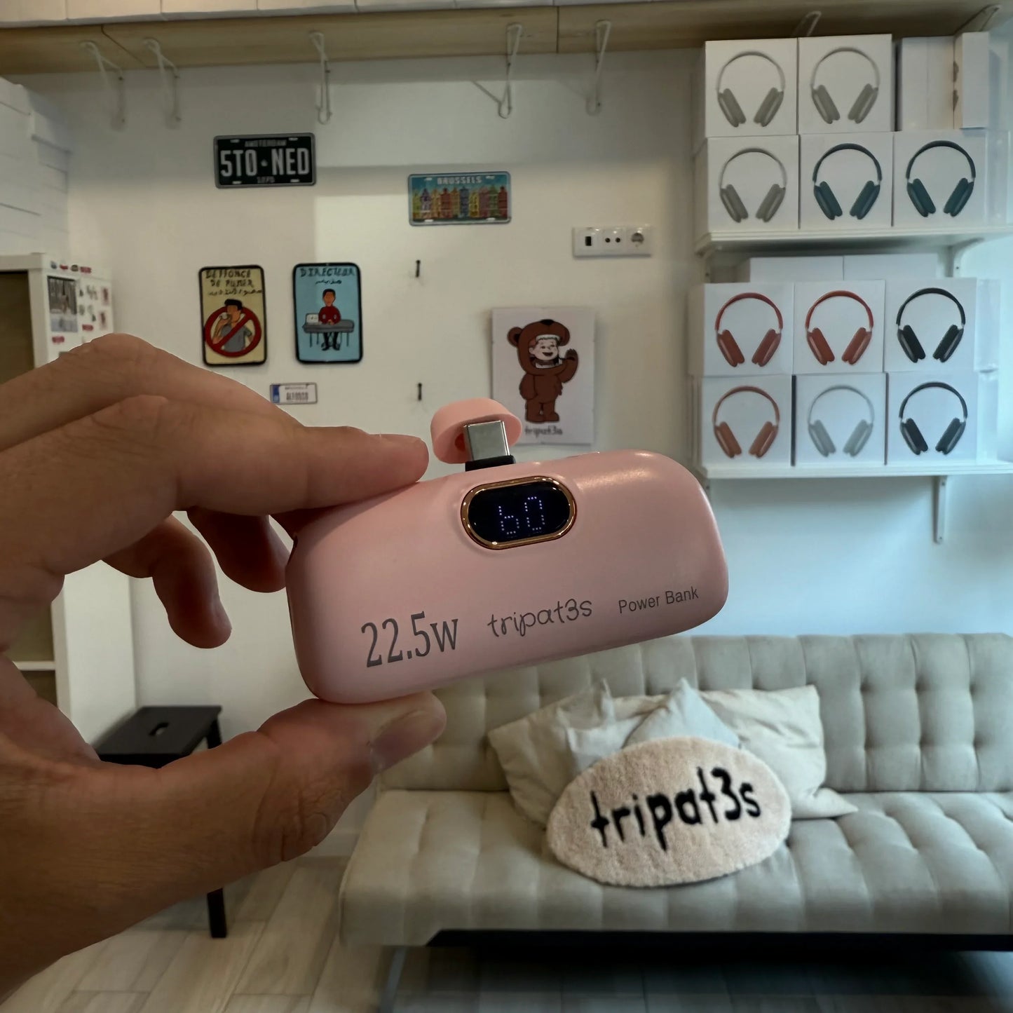 PowerBank 10 000mAh - Rosa