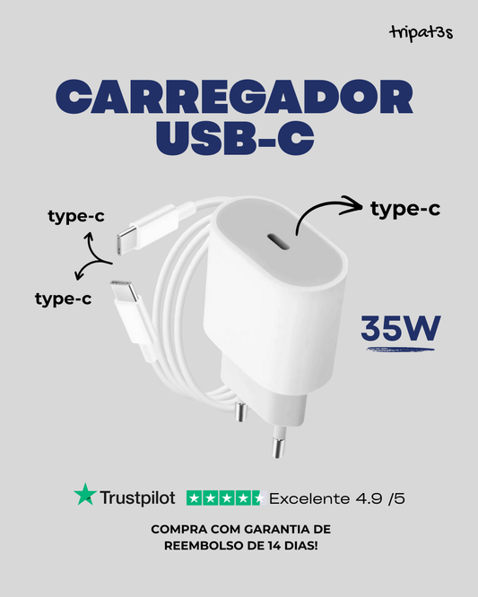Carregador USB - C 35W