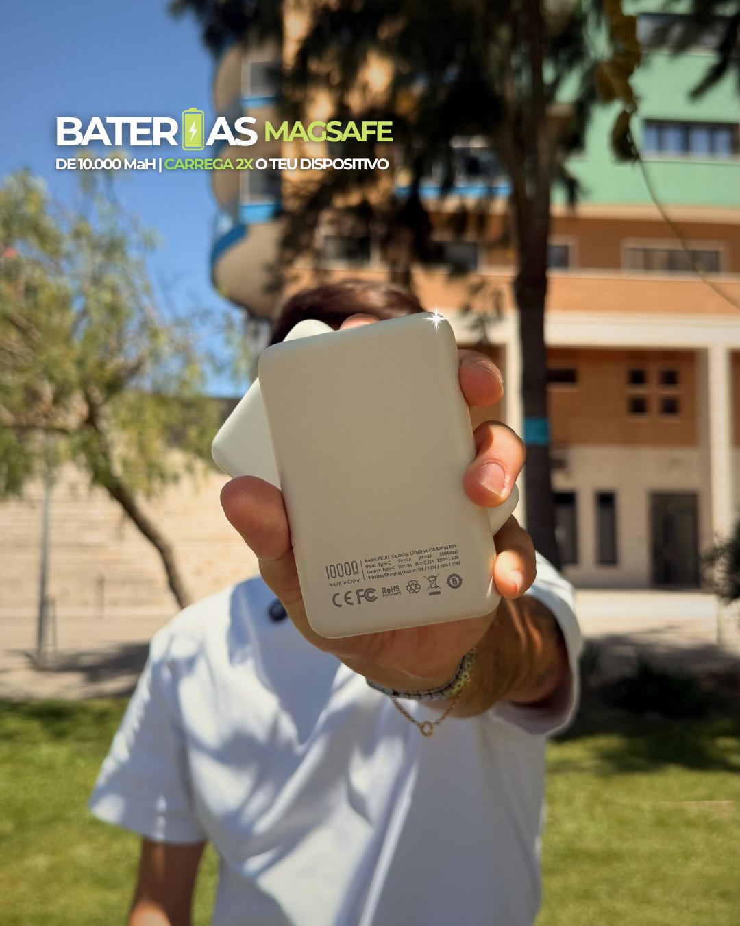 [PACK] Bateria MagSafe - Branco