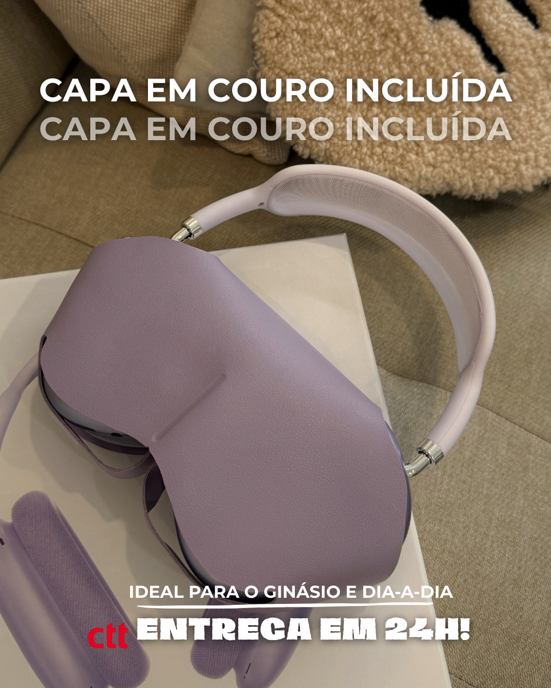 Fone P9 - Roxo Claro