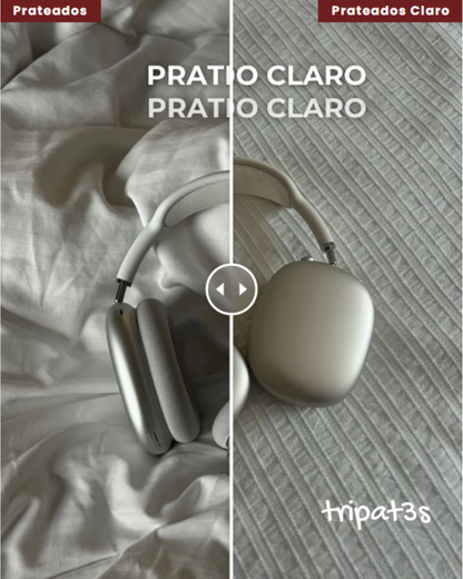 Fone P9 - Prateado Claro