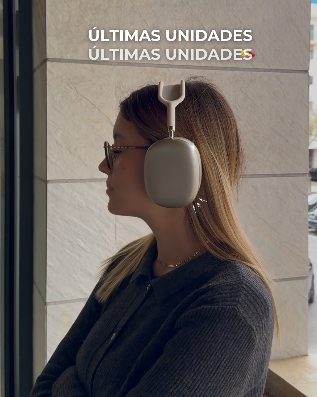 Fone P9 - Prateado Claro