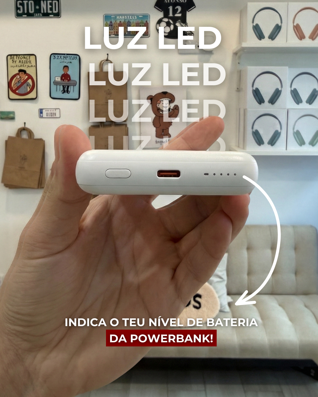 [PACK] Bateria MagSafe - Branco