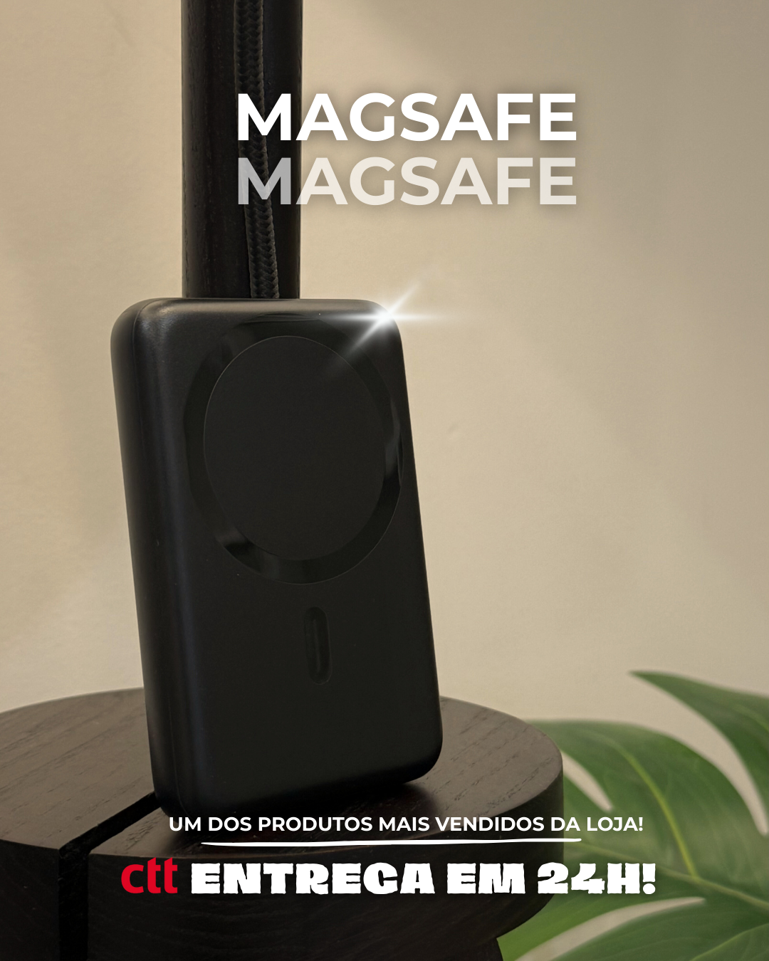 [PACK] Bateria MagSafe - Preto