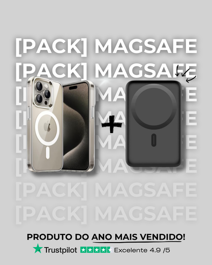 [PACK] Bateria MagSafe - Preto