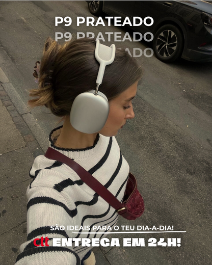 Fone P9 - Prateado